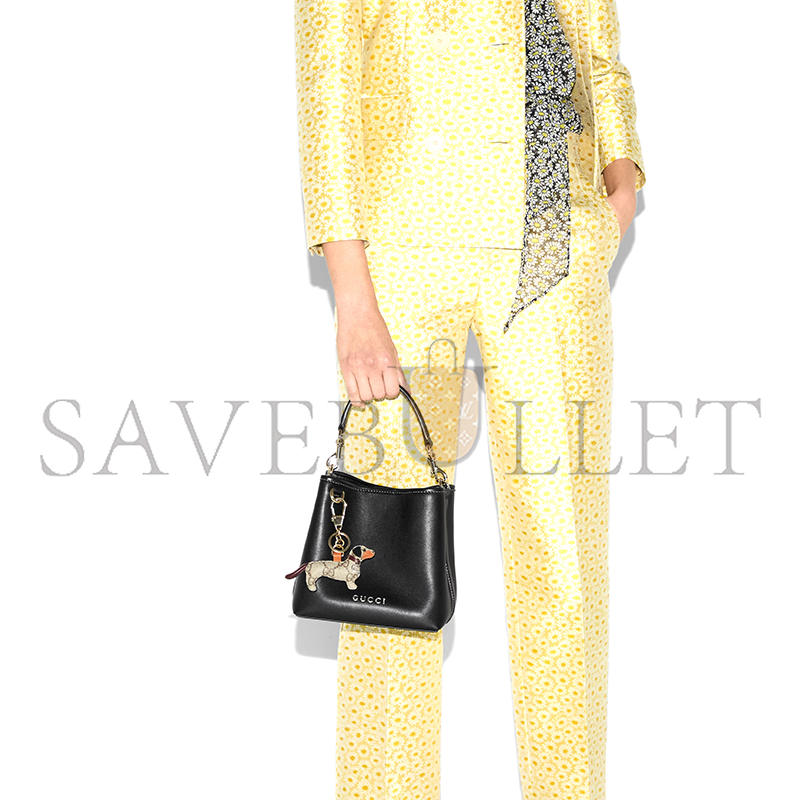 G*u*i gg emblem mini bucket bag 815118 (19*18*11cm)